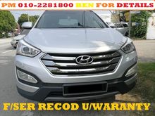 2016 Hyundai Santa Fe 2.4 Elegance HIGH LOAN FULL SERVIS RECOD UNDER WARANTY 7SEATER