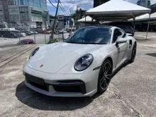 2023 Porsche 911 3.7 Turbo S Coupe (Crayon) - Ready stock - Sport Chrono package - rare in market