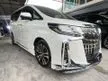 Recon 2020 Toyota Alphard 2.5 SC FULLSPEC MPV 4.5GRADE LAST UNIT DIM BSM APPLE AND ANDRIOD CAR PLAY 4