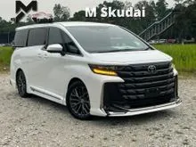 2025 Toyota Vellfire 2.4 Z Premier SUNROOF 4CAM 1K KM 5YRS TOYOTA WARRANTY