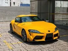 2022 Toyota GR Supra 2.0 SZ-R Coupe - Ori Mileage 12K KM, Grade 4.5B, JBL Surround Sound System, Head-Up Display, Electric Seat with Memory