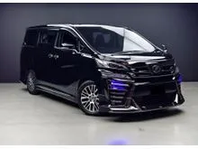 2017 Toyota Vellfire 2.5 Z AGH30 One Owner Genuine Mileage Alpine Rear Roof Entertainment 2 Power sliding doors Power boot 360 Surround Camera
