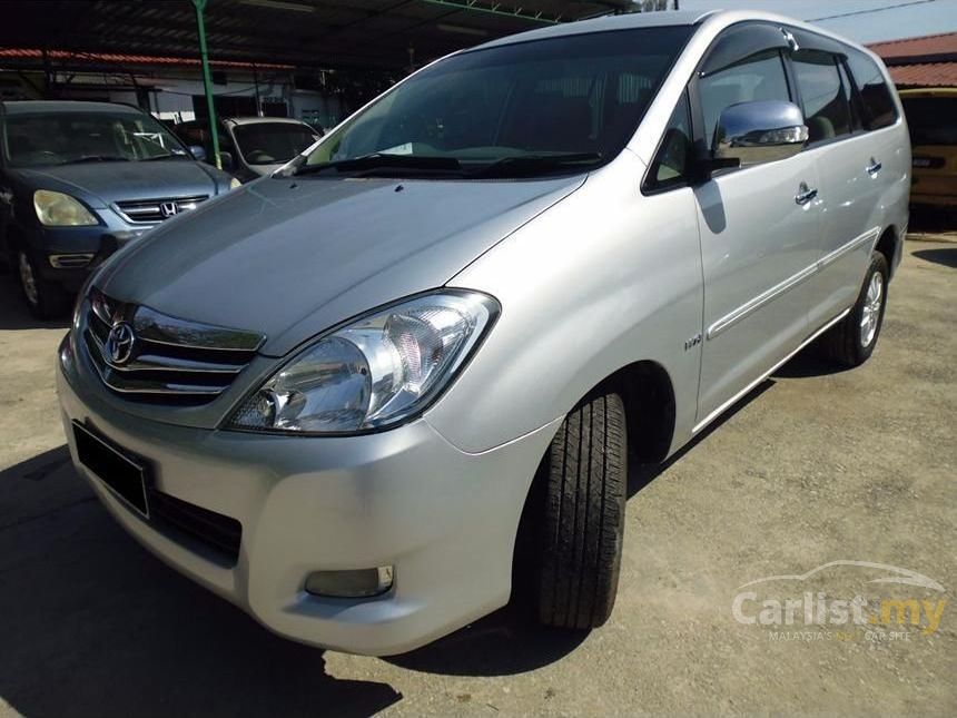 Toyota Innova 2008 G 2.0 in Selangor Automatic MPV Silver for RM 46,800 ...