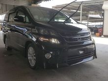 2013 Toyota Vellfire 2.4 Z G Edition MPV Full Spec