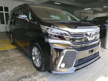 2016 Toyota Vellfire 2.5 Z Spec Roof Monitor BIG BIG SALES New Arrival Unregistered