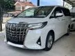 Recon [SPARE TYRE OPTIONAL, 2 PWD DOOR, 57000KM ]2019 Toyota Alphard 2.5 G X MPV