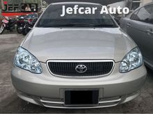 2001 Toyota Corolla Altis 1.8 G (A) FULL PREMIUM SPEC
