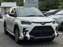 Toyota Raize 1,0 GR Sport (1 Tone) SUV  PROMO HARGA TERBAIK, FREE ASURANSI ALLRISK 2TH, DISKON BESAR, DP RINGAN, CASH TEMPO 50:50, DATA DI BANTU