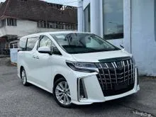 2021 TOYOTA ALPHARD S 7 SEATERS DIM BSM 2.5L