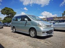 Loan Kedai/Credit/Bank Easy Approved, 2003 Nissan Serena 2.0 Comfort MPV