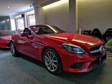 2016 Mercedes-Benz Mercy SLC200 2.0 Convertible Red Istw Jrang Ada