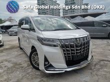 2018 Toyota Alphard 3.5 GF FULL BODYKIT/JBL/SUROUND CAM/READING LIGHT/DIM/FULL LEATHER SEATS/PRE CRASH UNREG