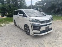 2018 Toyota Vellfire 2.5 ZG MPV