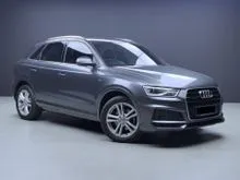 2017 Audi Q3 S-Line 2.0 Quattro TFSI SUV- FSR 43k Low Mileage -FREE CAR WARRANTY