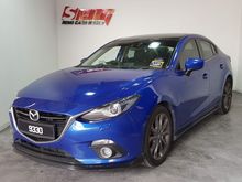 2016 Mazda 3 2.0 Skyactiv Sedan F/Service Hatchback 1Owner