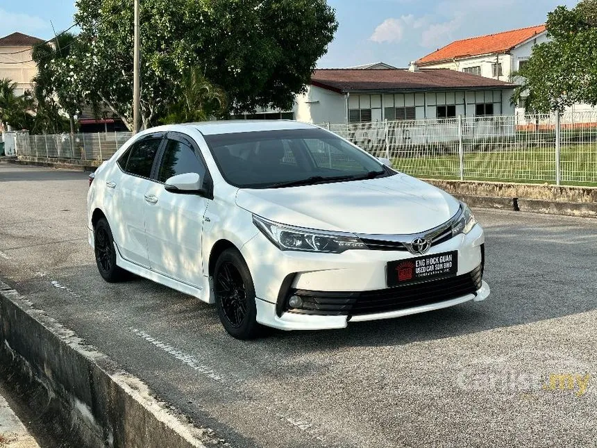 2018 Toyota Corolla Altis G Sedan