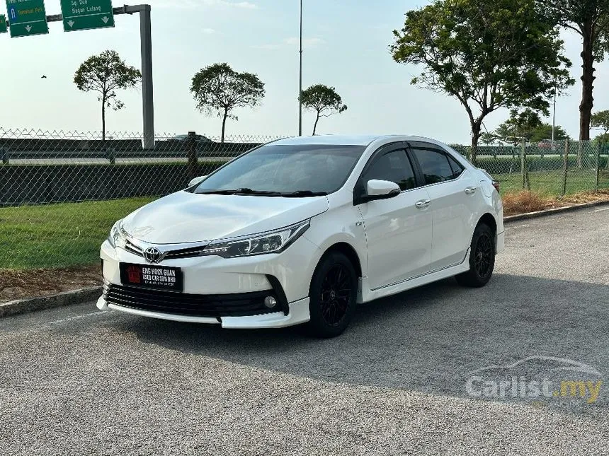 2018 Toyota Corolla Altis G Sedan