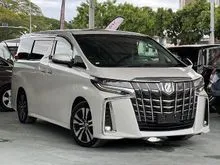 2021 Toyota Alphard 2.5 SC sunroof Unregistered