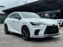 2024 Lexus RX 350 2.4 F Sport [AERO BODYKIT/PANORAMIC ROOF/RED HL SEAT/360 CAMERA/HEAD-UP DISPLAY/DIGITAL INNER MIRROR/POWER BACK]