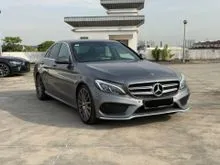 2018 Mercedes-Benz C350e 2.0 AMG Line Sedan LOW MILEAGE/FREE ACCIDENT/SUNROOF