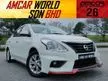 Used ORI2015 Nissan Almera 1.5 VL NISMO FACELIFT KEYLESS (A) 1 OWNER/1YR WARRANTY/ANDROID/LEATHER SEAT/REVERSECAM/LEATHERSEAT/TEST DRIVE WELCOME