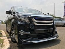 2015 Toyota Alphard SC AUDIOLESS MODELISTA BLACK ON BLACK