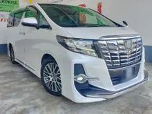 2015 Toyota Alphard 2.5 SC AGH30 Premium Sunroof Moonriof