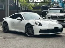 2021 Porsche 911 3.0 CARRERA, SPORT CHRONO PACKAGE, SPORT EXHAUST PKG, SPORT TAILPIPE, RED FULL LEATHER INTERIOR JAPAN RECON UNREGISTERED