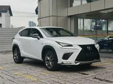 2021 Lexus NX 300 2.0 F Sport SUV - Grade 4.5B, 26K KM, 360 Surround View Camera, Sunroof, Ventilation and Heater Seat, Blind Spot Monitor