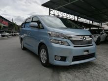2013 Toyota Vellfire 2.4 TWIN POWER DOOR UNREG