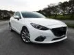 Used Mazda 3 2.0 (A) SKYACTIV , FULL SERVICE RECORD 99K KM , YEAR END SALE 1 YEAR WARRANTY - Cars for sale