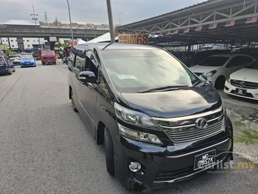 2012 Toyota Vellfire Z Platinum MPV