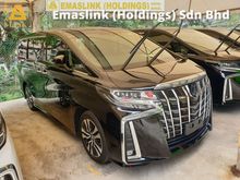 2018 Toyota Alphard 2.5 SC Sunroof Surround Camera 3 LED Head Light Local AP Unreg