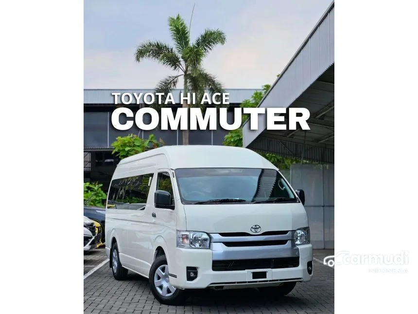 Jual Mobil Toyota Hiace 2024 Commuter 3.0 di Banten Manual Van Wagon Putih Rp 564.800
