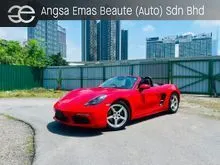 2022 Porsche 718 2.0 Boxster Convertible Roadster Ready Stock UNREGISTER RECON Grade 4.5B 11,xxx km 982 296hp Boxer Engine 7-Speed PDK Gear Local AP