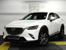 2016 Mazda CX-3 2.0 SKYACTIV-G HIGH SPEC (A)- ORI 125K MIL/ SUNROOF/HEAD-UP DISPLAY/PADDLE SHIFT/BLIND SPOT MONITOR/ SAFETY SENSORS /FREE WARRANTY/CX3