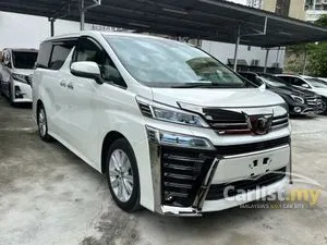 2021 Toyota Vellfire 2.5 X, Z, ZA, ZG (A) Clearance Stock / Recon Unreg
