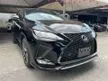 Recon 2020 Lexus RX300 2.0 F SPORT SUV BLACK INTERIOR 3 LEDS HEADLAMP GRADE 4.5 UNREG