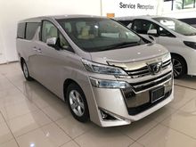 2018 Toyota Vellfire 2.5 MPV 2 power door 2.5 x spec