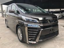 2018 Toyota Vellfire 2.5 Z Edition Sunroof , Dim Unregister