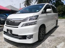 2014 Toyota Vellfire 3.5 V L Edition MPV PREMIUM SPEC RARE IN MARKET