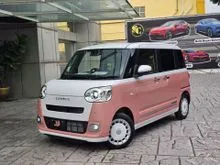 [80KM](6AA REPORT)DAIHATSU MOVE CANBUS 660CC TURBO STRIPES G -SPORT MODE,DUAL POWER DOOR,KEYLESS ENTRY,360 REVERSE CAM,AUTO BRAKE HOLD,PRECRASH,LKA,