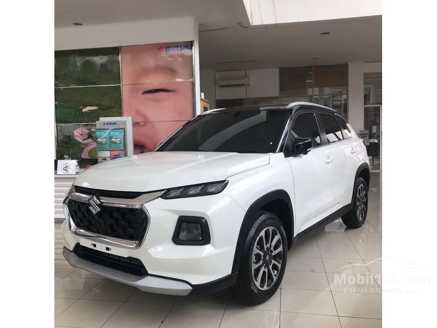 Jual Mobil Suzuki Grand Vitara 2024 MHEV GX Two Tone 1.5 di Jawa Barat Automatic SUV Putih Rp 365.100.000