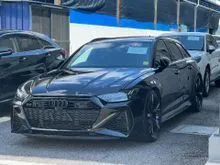 2023 Audi Rs6 4.0 Avant Wagon UK Spec Unregister Matrix LED Carbon Exterior Package Carbon Interior B&O Sound System Carbon Interior Quattro 600HP