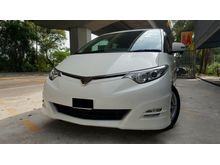 Toyota Estima 2.4 NEW FACELIFT,1 YEAR WARRANTY 2010,CRYSTAL WHITE IN COLOUR,FULL LEATHER SEATS,7 SEATER,NICE NUMBER