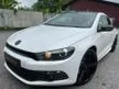 Used 2013 Volkswagen Scirocco 1.4 TSI TURBO CHARGE/KENWOOD DVD PLAYER/19 SPORT RIM/IMPORT BARU UNIT/PADDLE SHIFT/SHIFT TRONIC/SRS AIRBAG/ABS SYSTEM/NICE CO