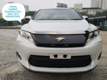 FREE 4 YEARS WARRANTY 2015 TOYOTA HARRIER 2.0CC ELEGANCE SUV PETROL #Max 012-201 6830