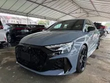 2025 Audi RS3 SPORT BACK 2.5 QUATTRO S LINE AUDI SIGNATURE COLOR 400HP SPORT EXHAUST RS PERFORMANCE MODE GRADE 5A 8K MILEAGE JAPAN EDITION