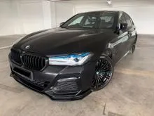 2021 BMW 530e 2.0 M Sport Sedan WARRANTY BY BMW MALAYSIA LOW MILIGE ONLY 49K MILL ONLY