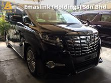 2015 Toyota Alphard 2.5 G SA NO GST Unregister